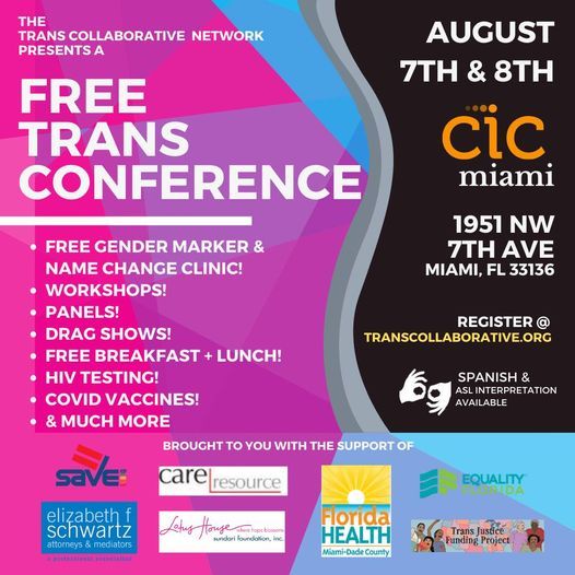 Trans Collaborative Network's 1st Annual (FREE!) Conference