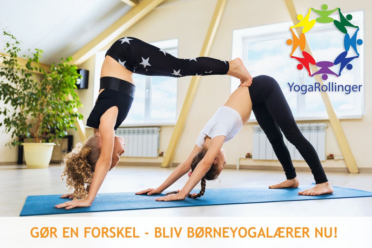 YogaRollinger Essentials B\u00f8rneyogal\u00e6reruddannelse fysisk i Esbjerg