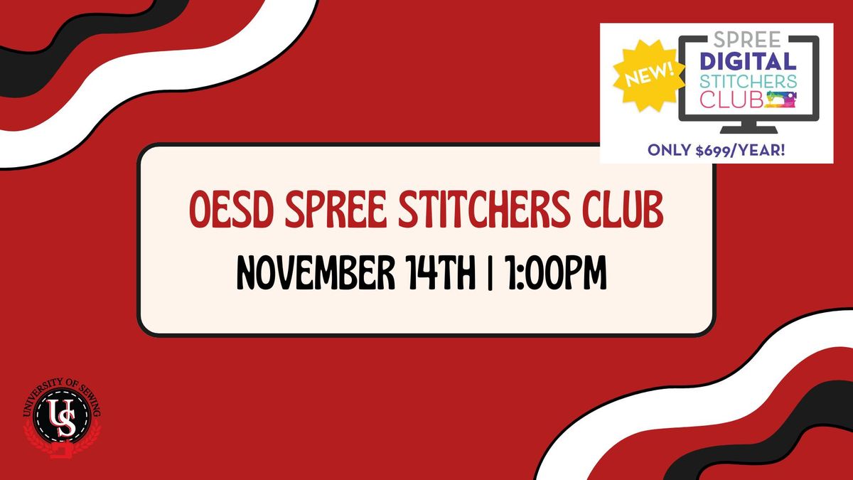 OESD SPREE Stitchers Club