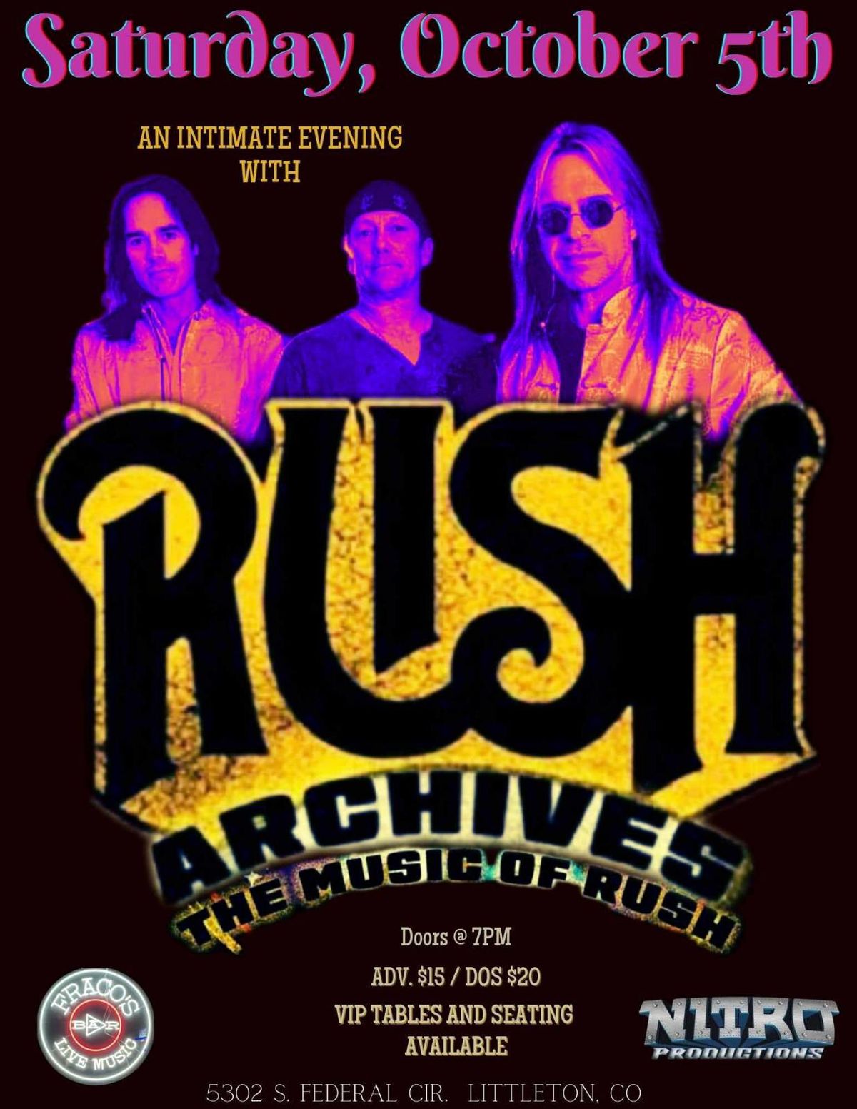 Rush Archives at Fraco\u2019s