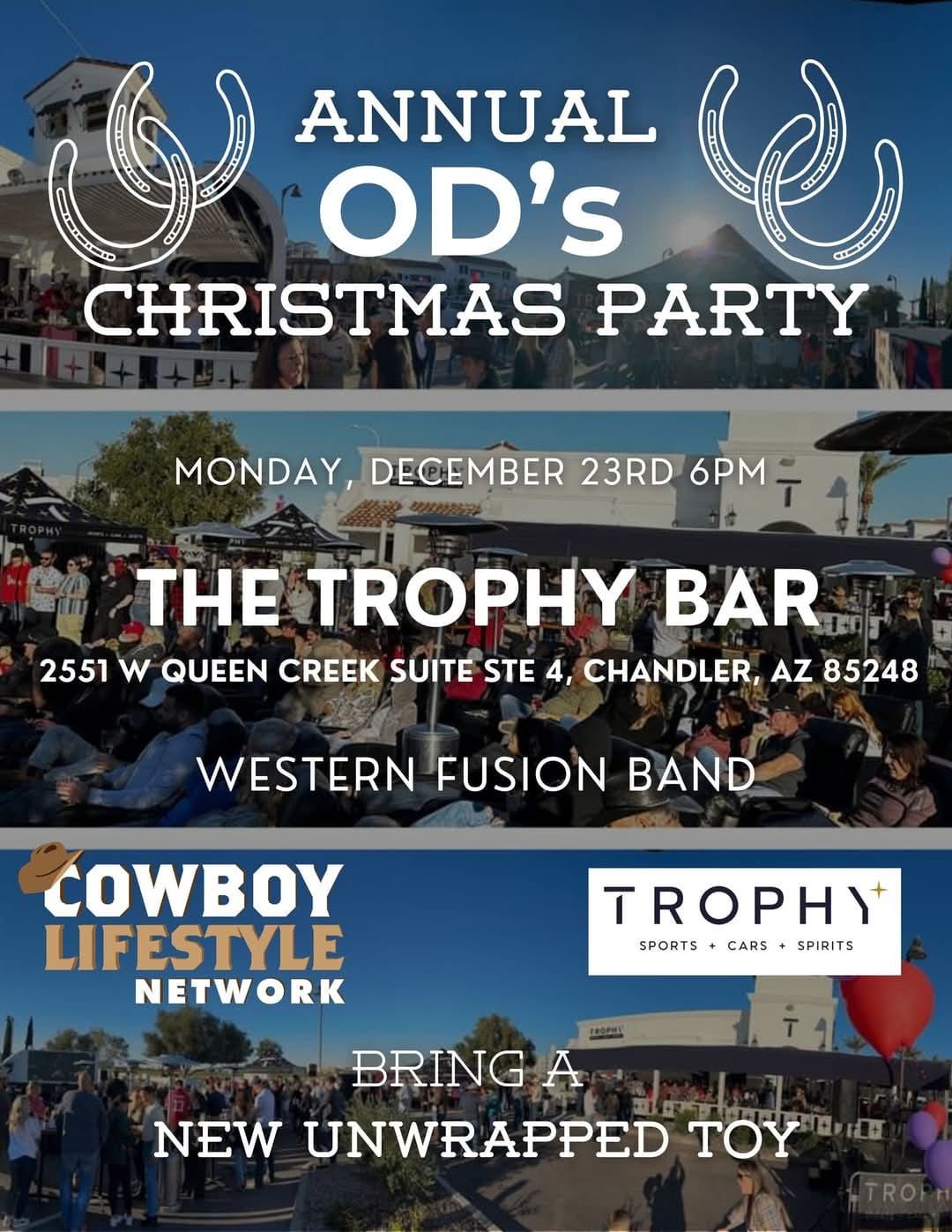 OD's Annual Christmas Party and Toy Drive