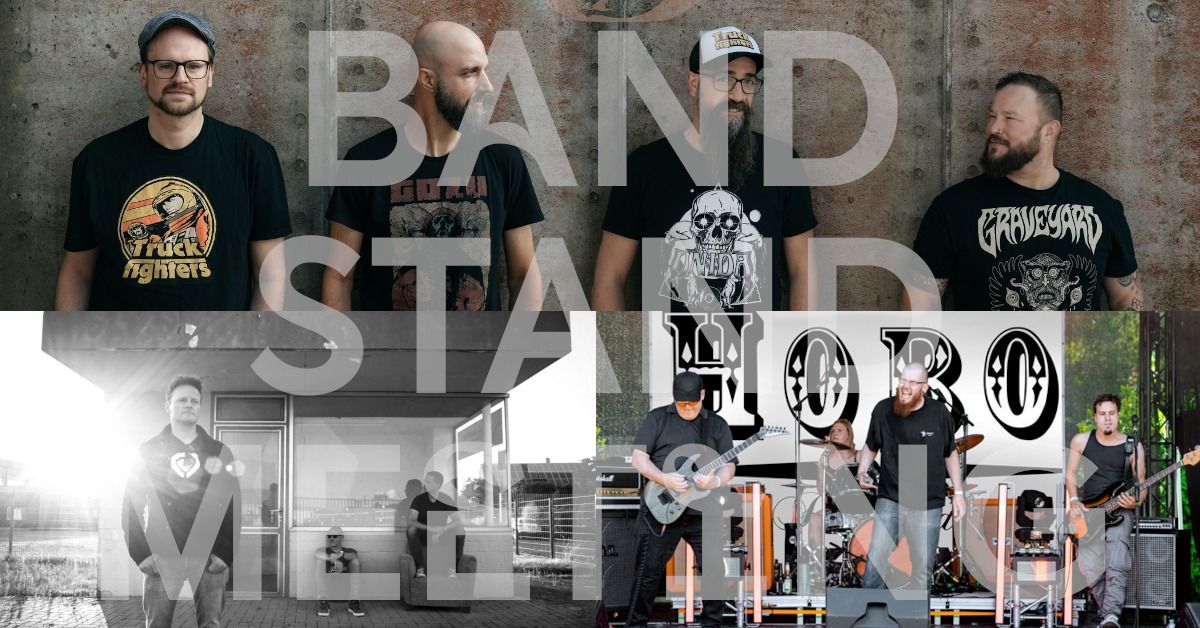 Band Stand Meeting | Fat Rhino + Black Charger + Hobo at the Railroad Station