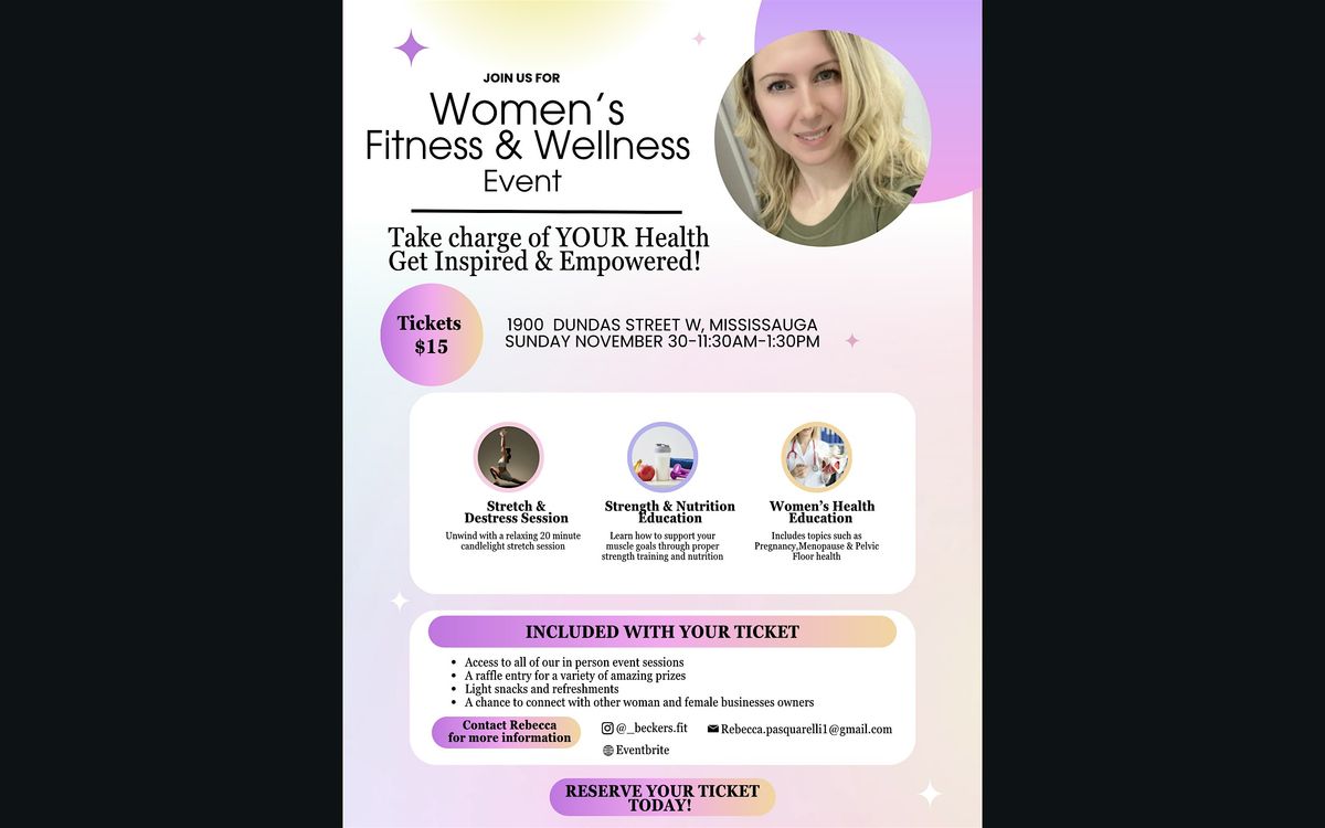 Women's Fitness and Wellness Event