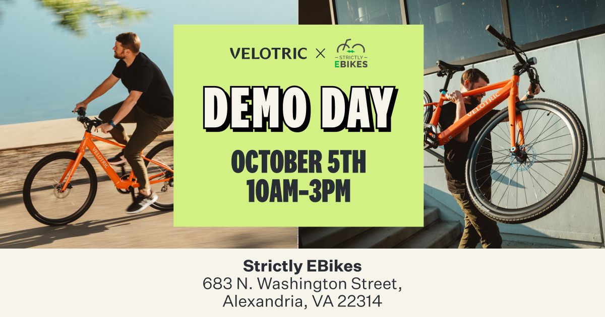 Velotric X Strictly EBikes Demo Day 