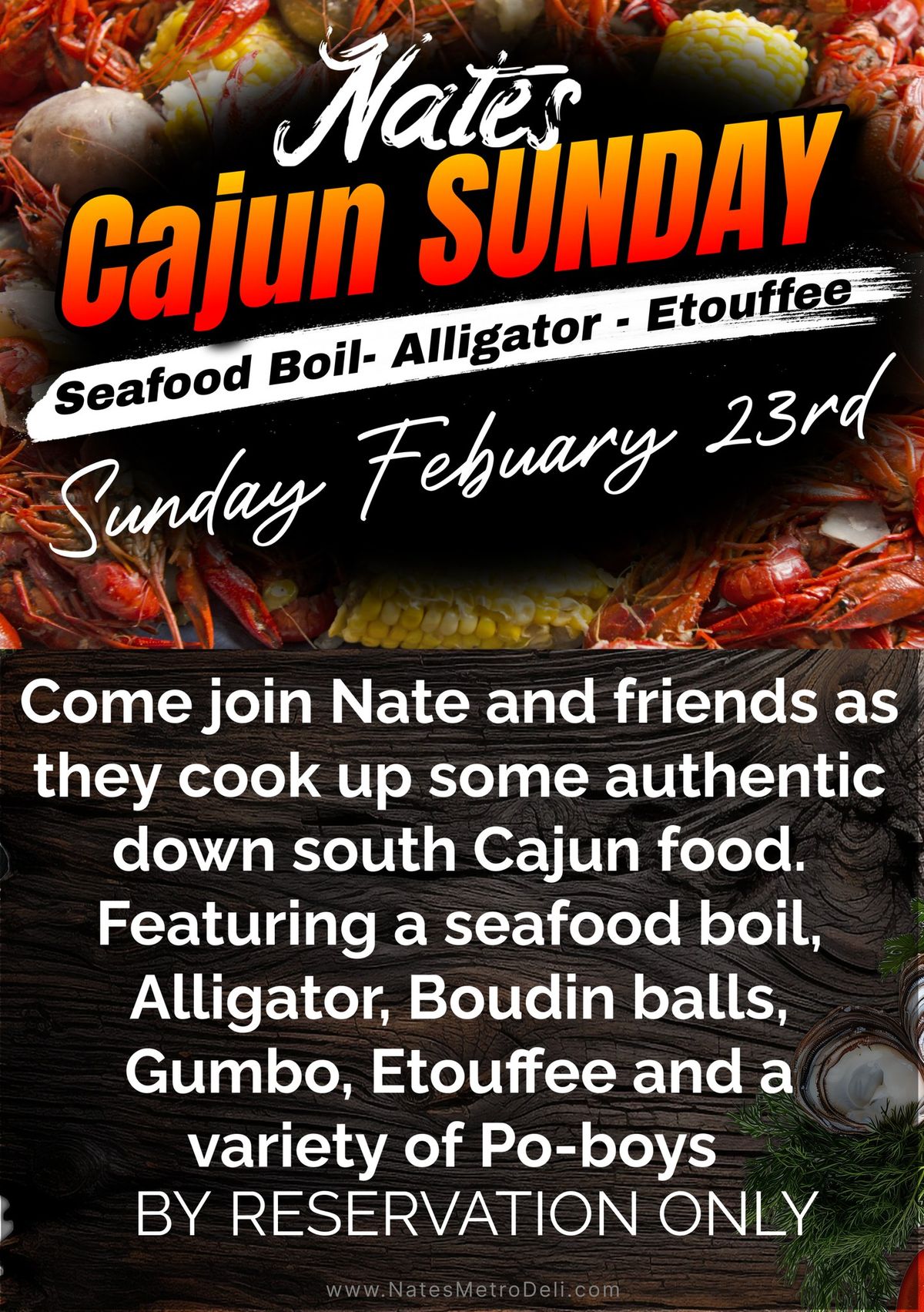 Nates Cajun Pop-Up