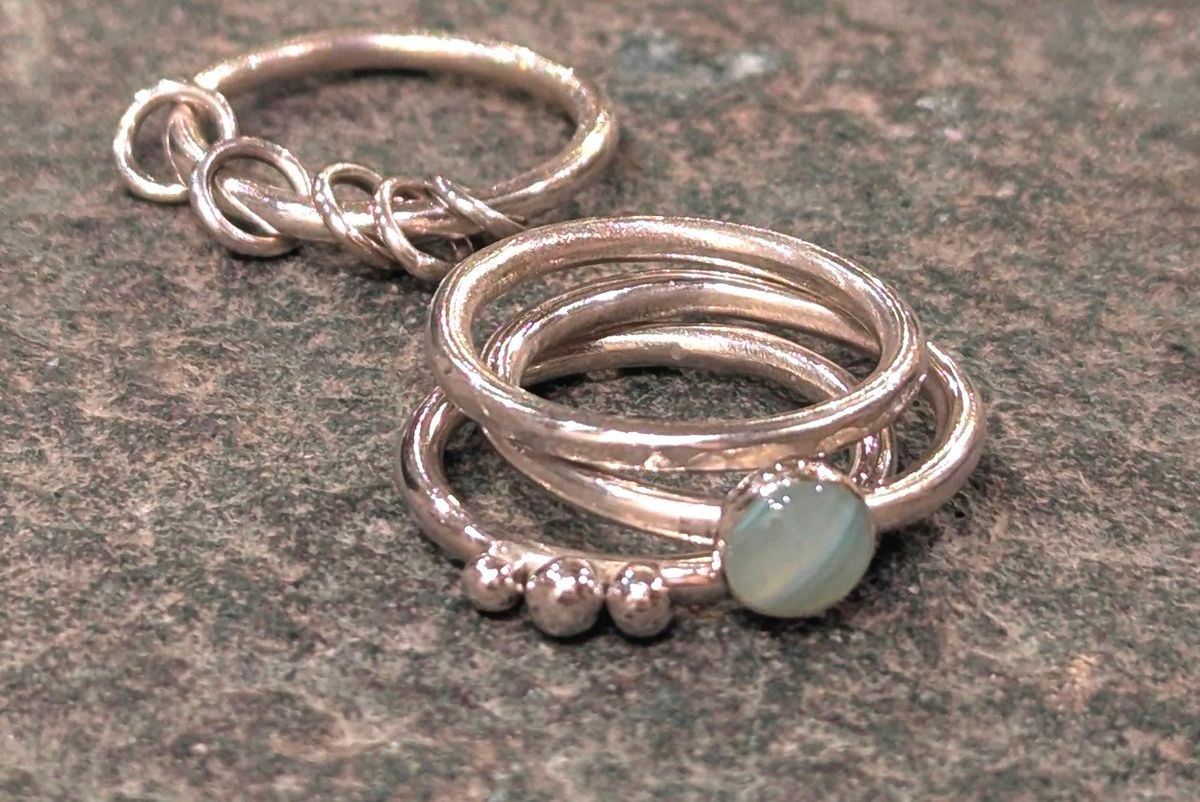 Sterling Silver Jewellery - 3 Silver Rings in a Day - with Melinda Scarborough