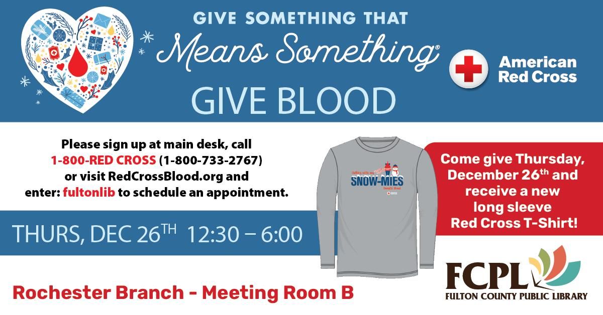 American Red Cross Blood Drive