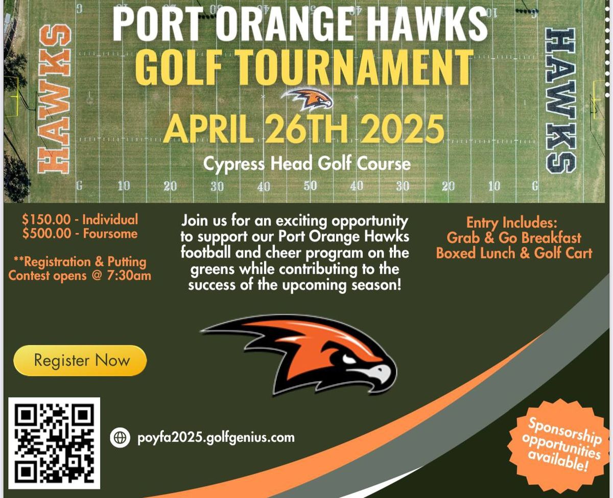 Port Orange Youth Football Association - Golf Tournament 