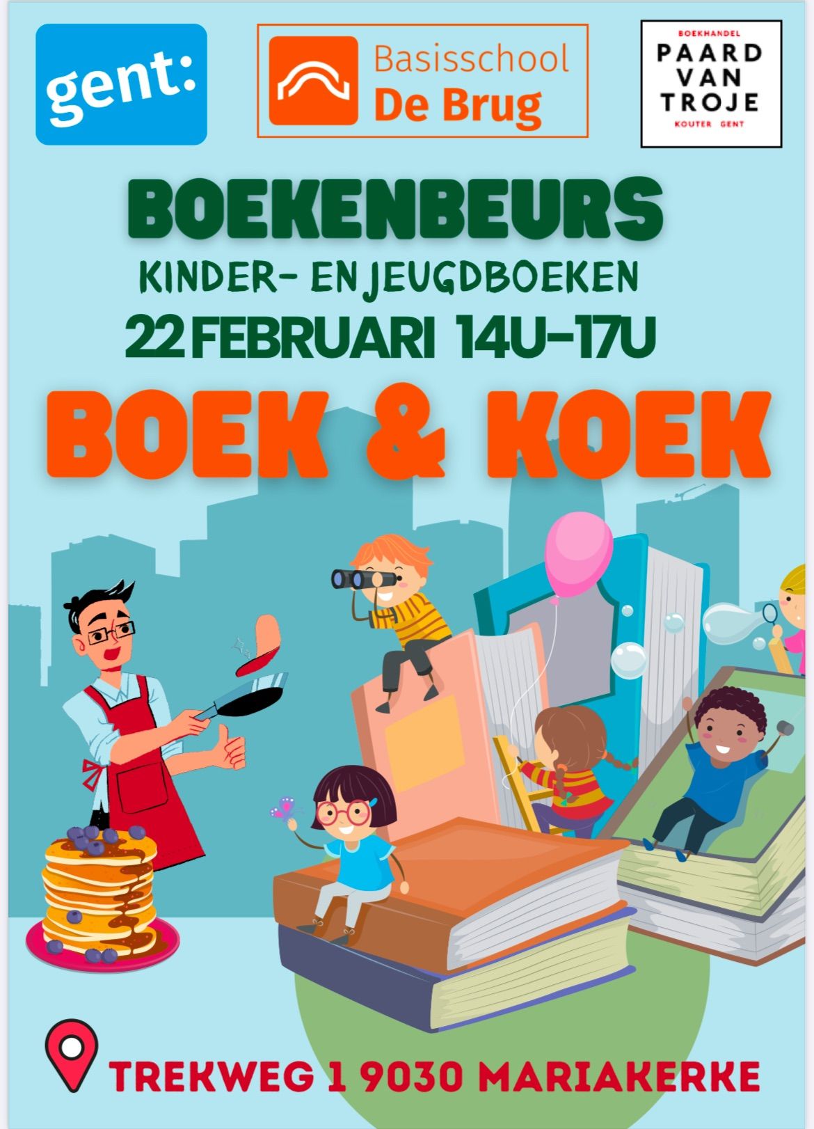 Boekenbeurs 'Boek & koek'