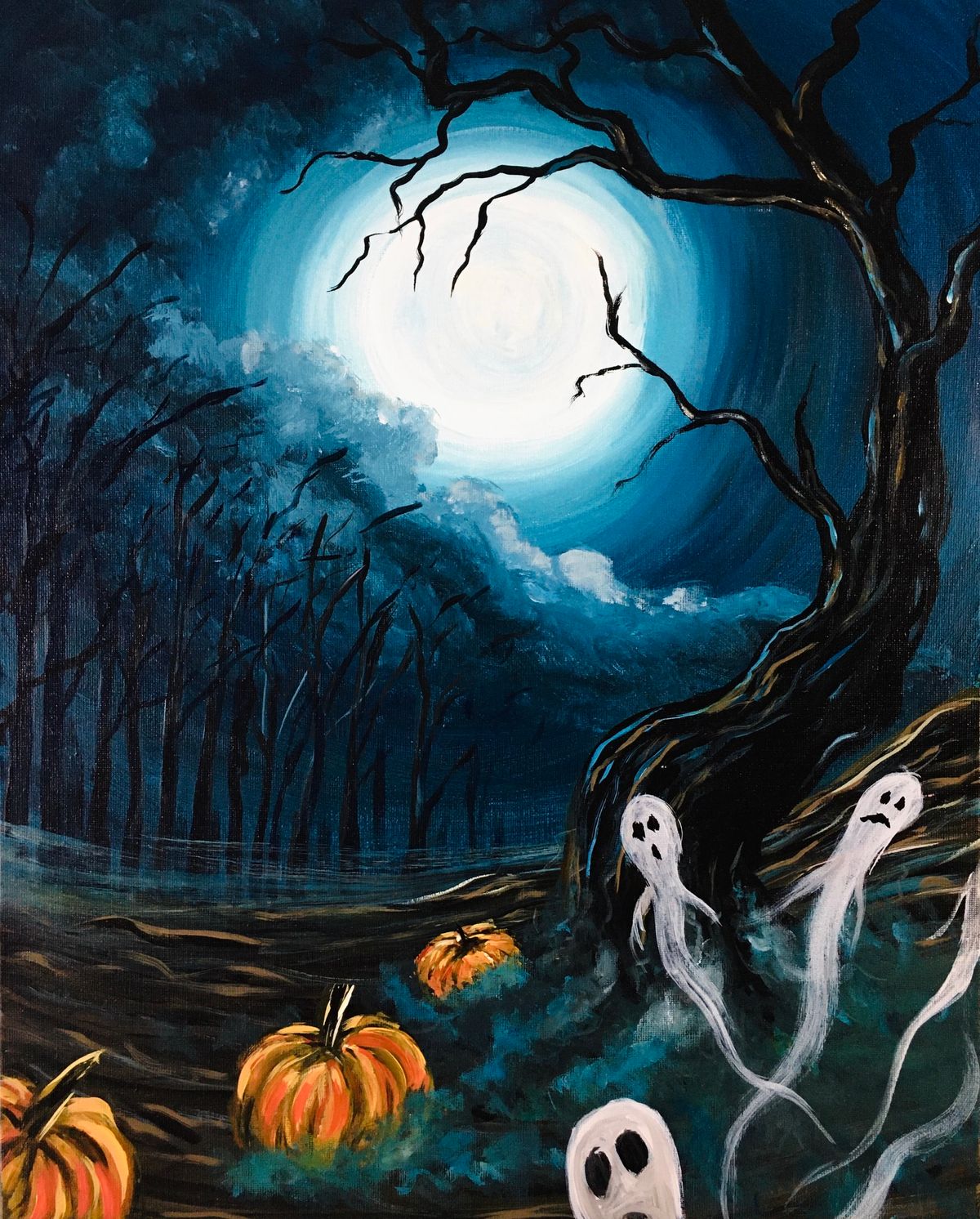 Get Spooky! a PAINT & SIP EVENT with Lisa