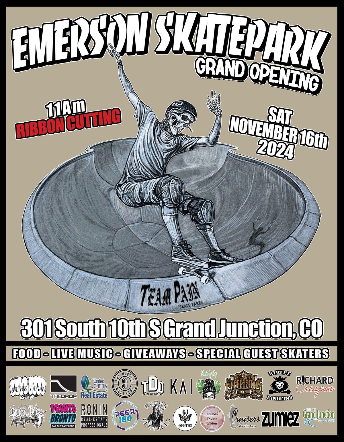 Emerson Skatepark Grand Opening 