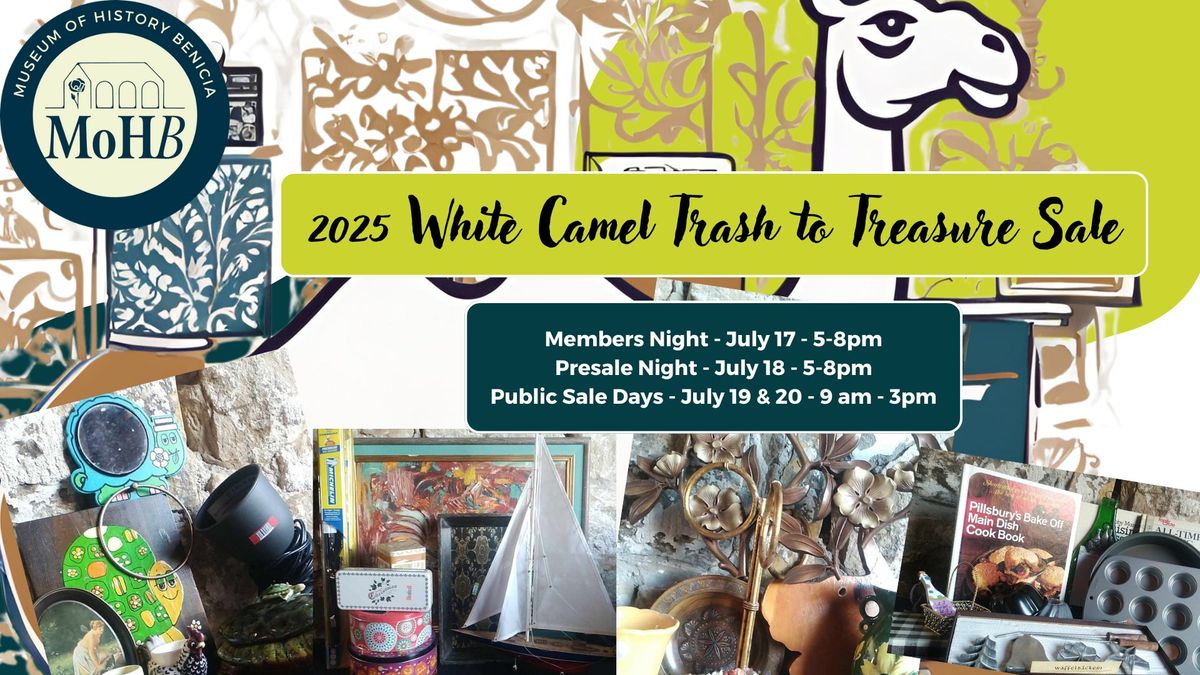 White Camel Trash to Treasure Sale Members Night Preview Sale  