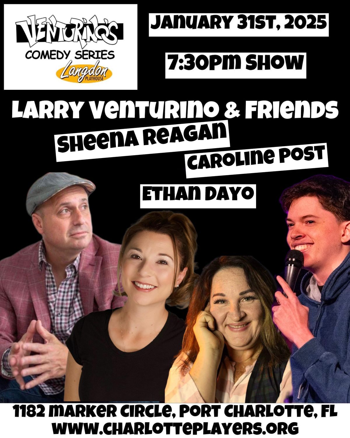 Larry Venturino & Friends (Langdon Playhouse)