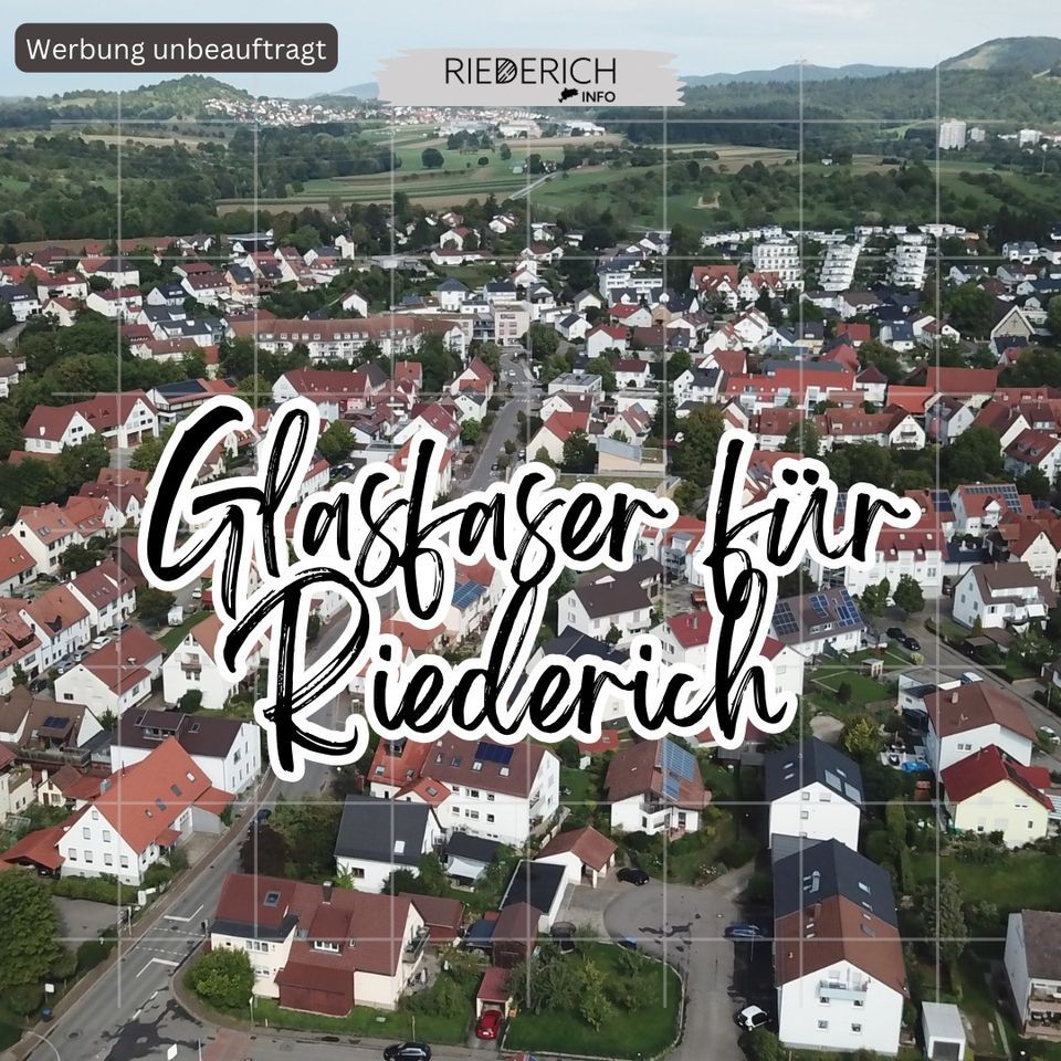 Info Abend - Glasfaser Ausbau Riederich