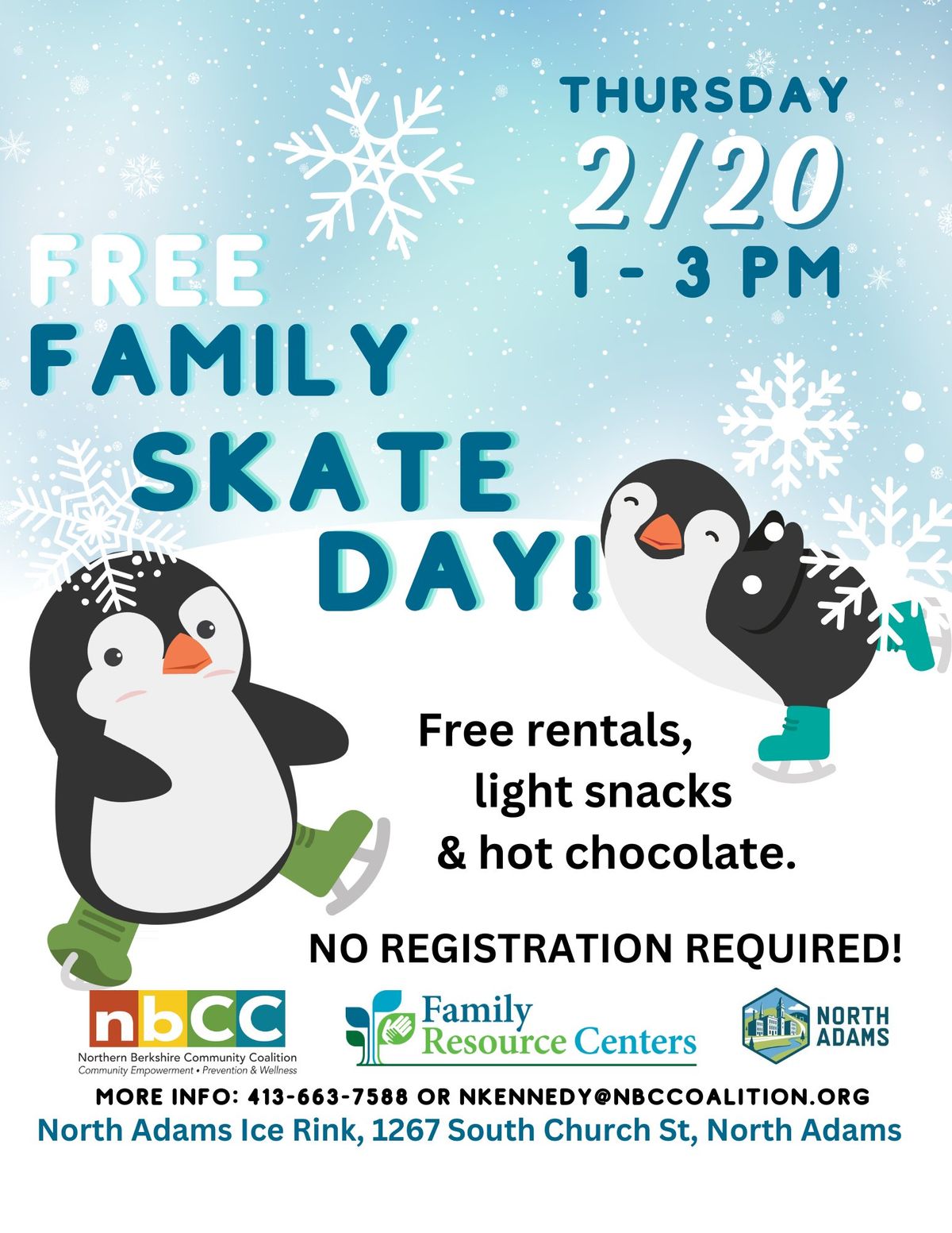 nbCC Free Family Fun Skate Day