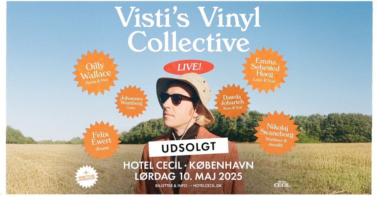 VENTELISTE! Visti's Vinyl Collective | Hotel Cecil, K\u00f8benhavn