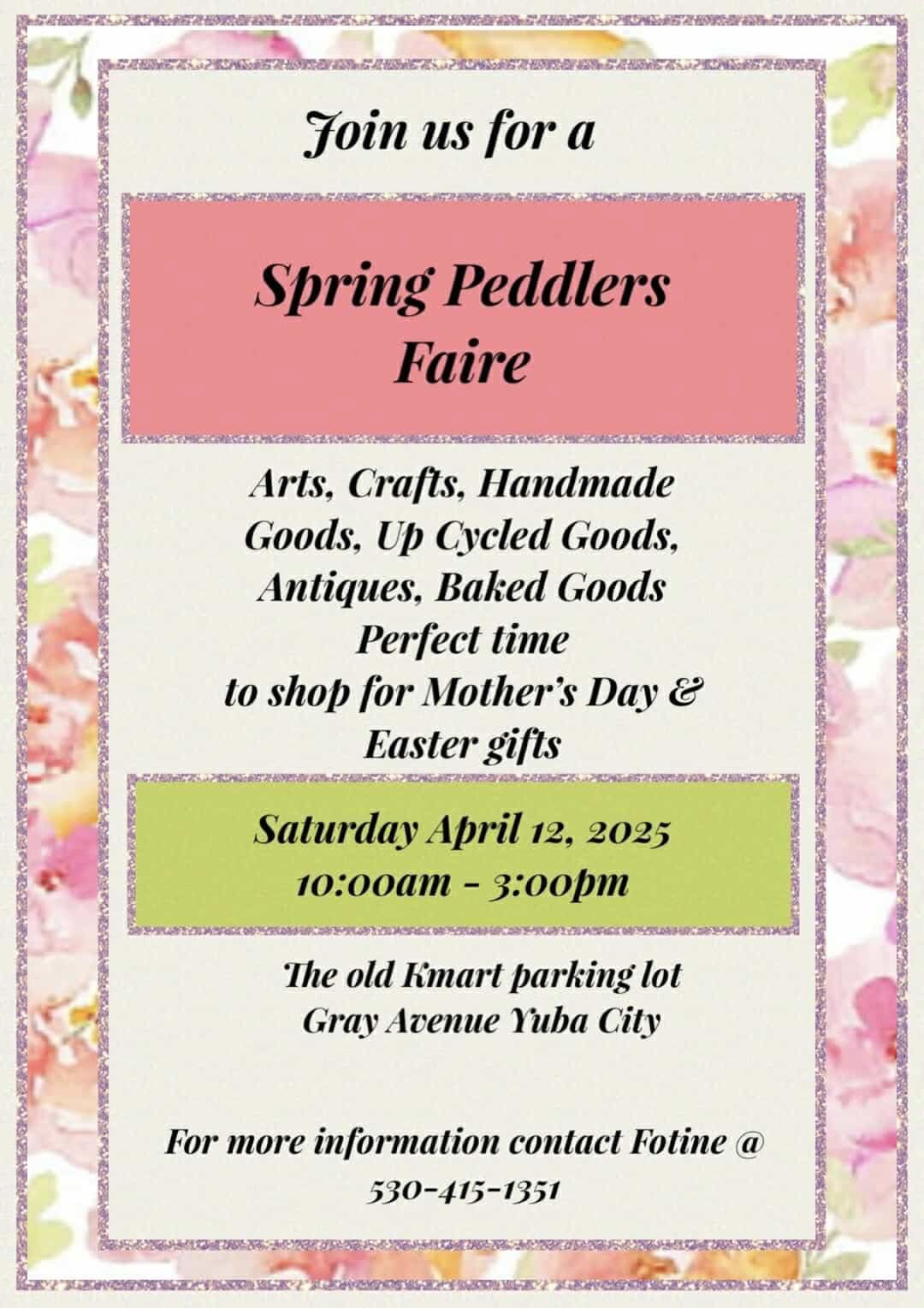 Spring Peddlers Faire