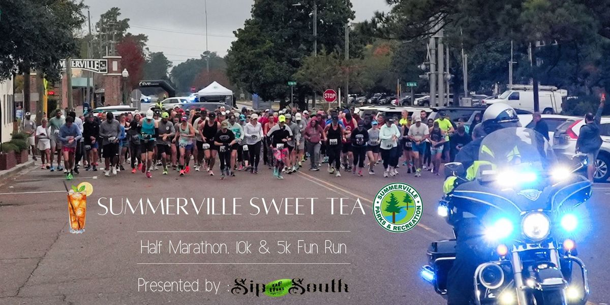 10th Annual Summerville Sweet Tea Half Marathon