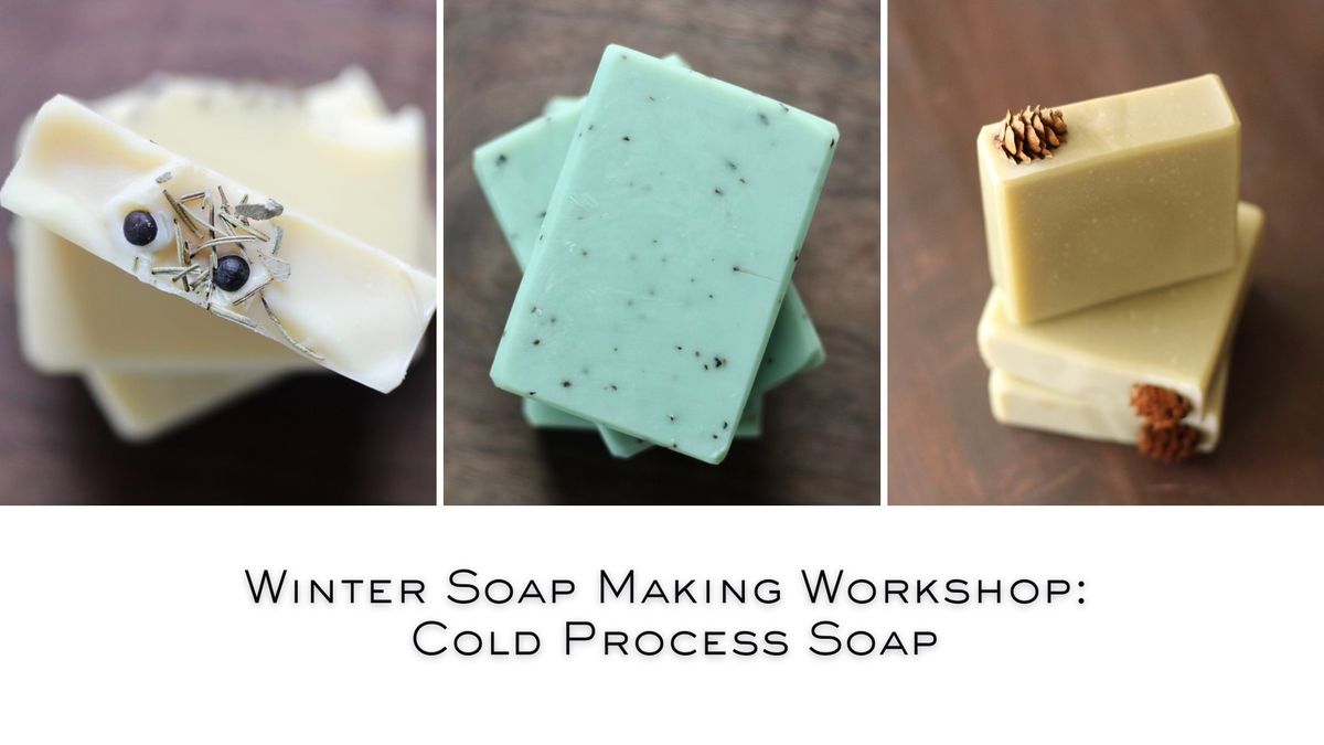 Winter Soap Making Workshop: Cold Process Soap