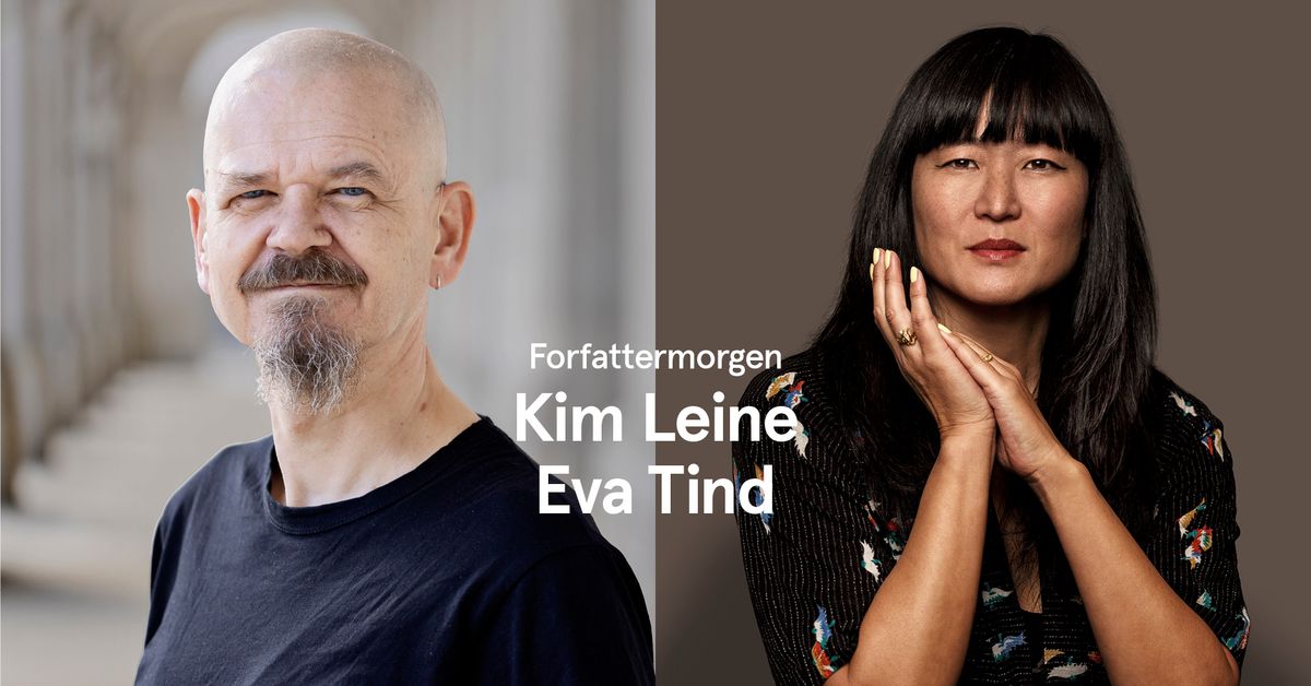 Forfattermorgen med Kim Leine og Eva Tind