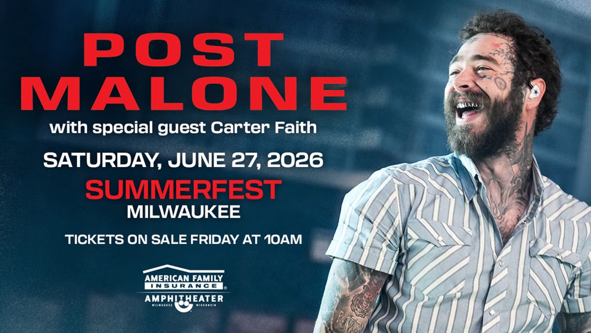 Post Malone with Carter Faith