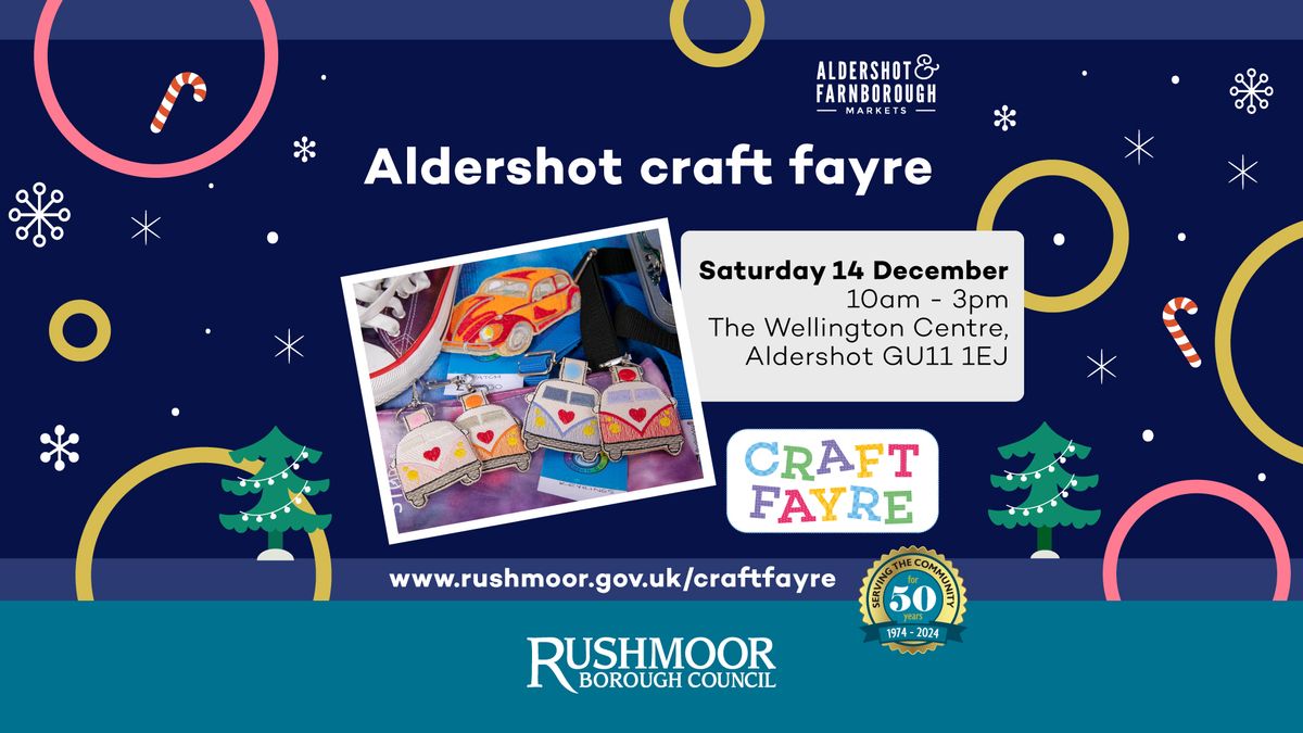 Aldershot Christmas Craft Fayre - December 2024