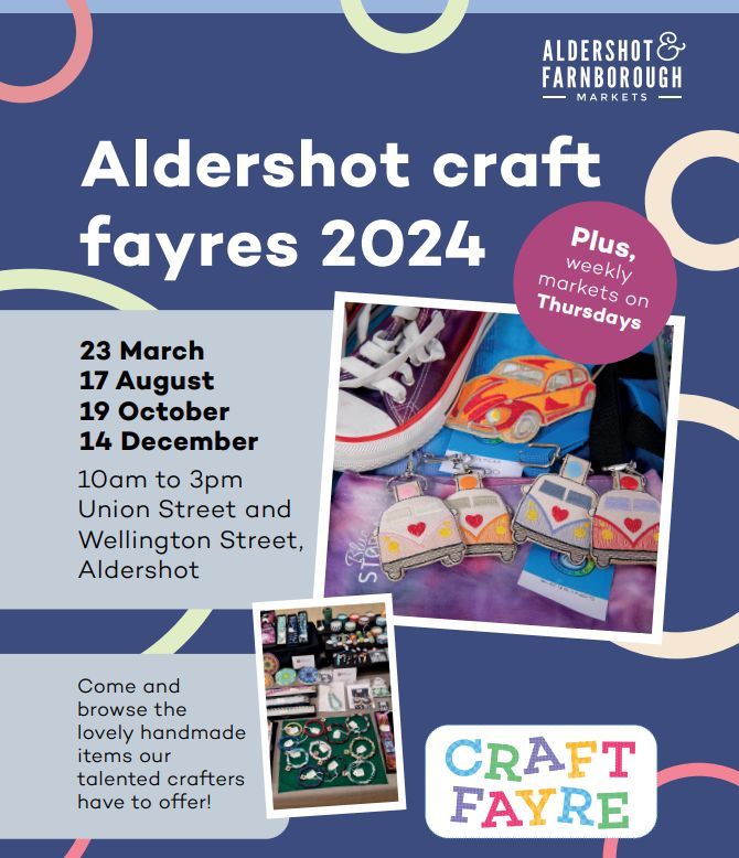 Aldershot Christmas Craft Fayre - December 2024