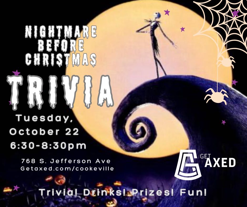 Nightmare Before Christmas Trivia