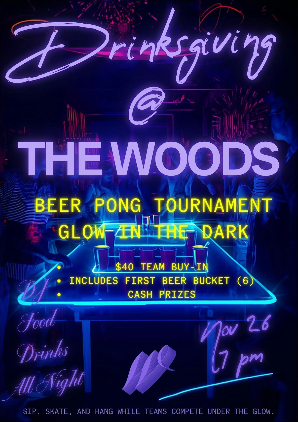 Drinksgiving Beer Pong Tournament