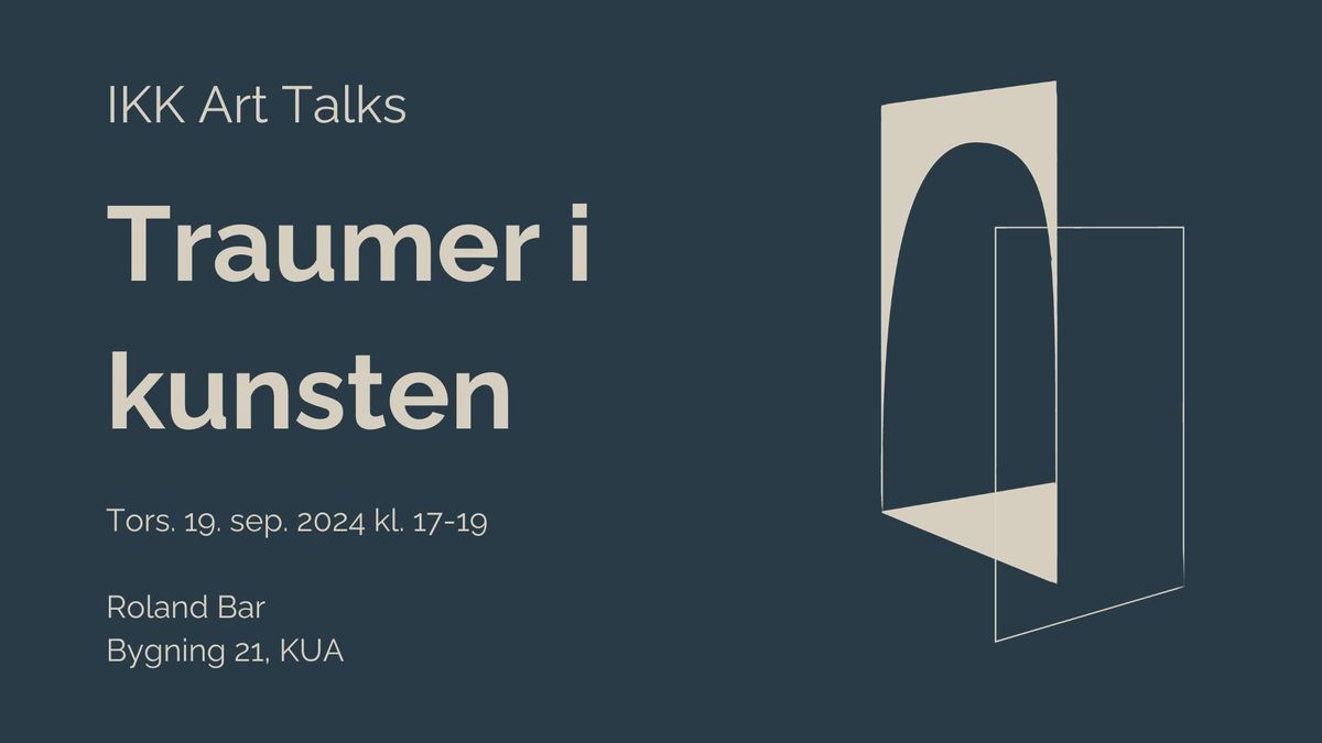 IKK Art Talks - Traumer i kunsten