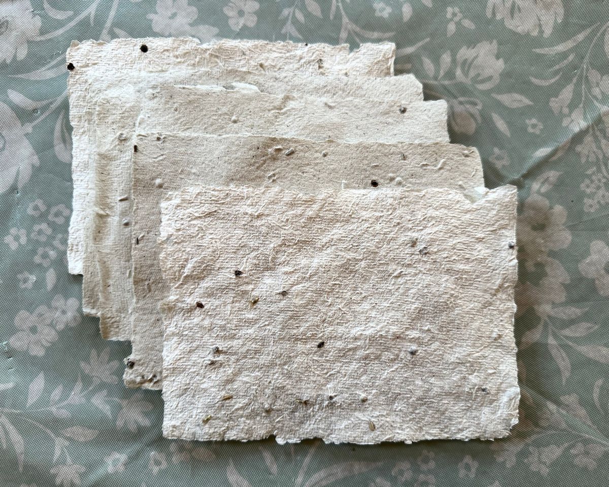 Creative Class: Handmade Paper