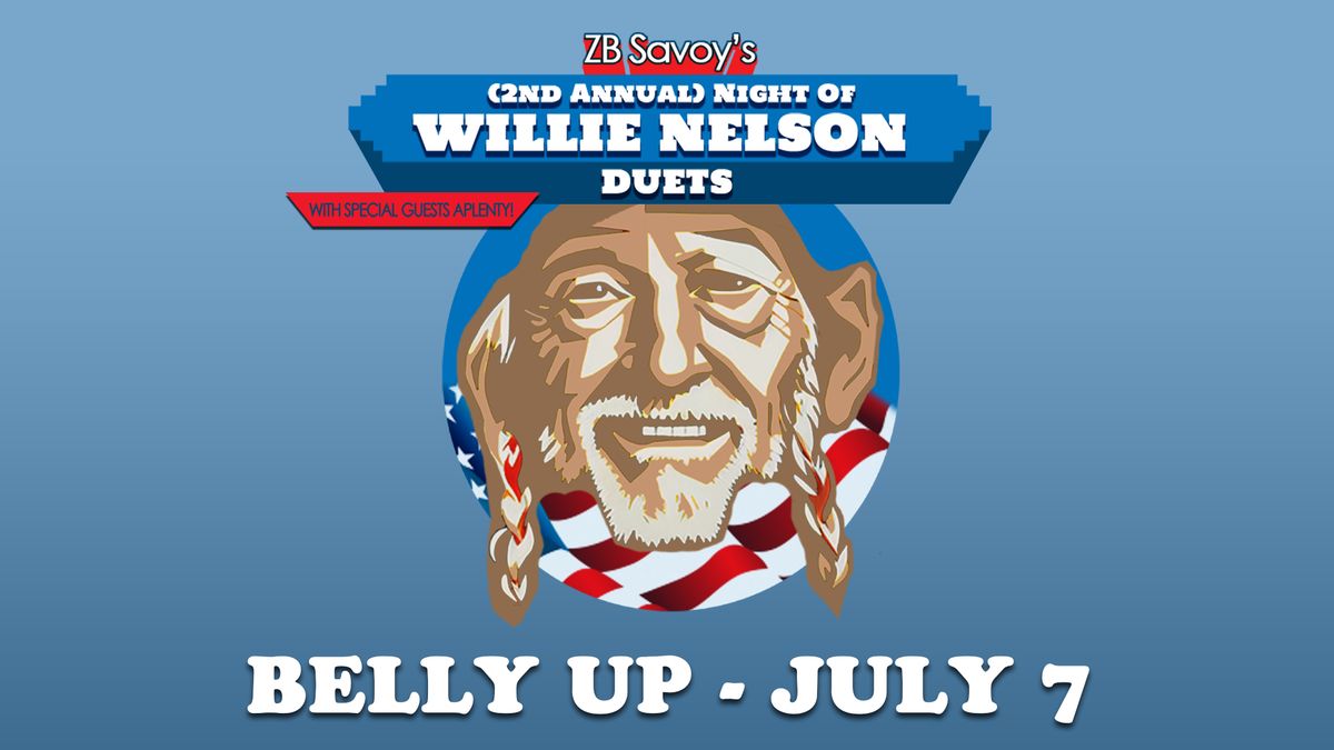 ZB Savoy's Night of Willie Nelson Duets with special guests 