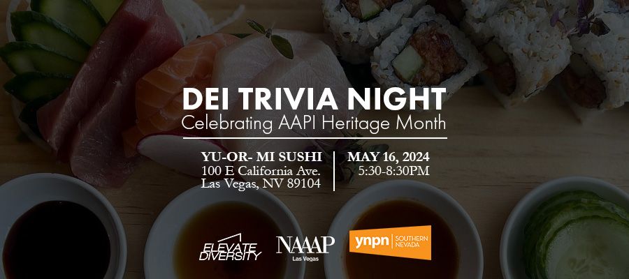 Asian Heritage Month Happy Hour & DEI Trivia Night