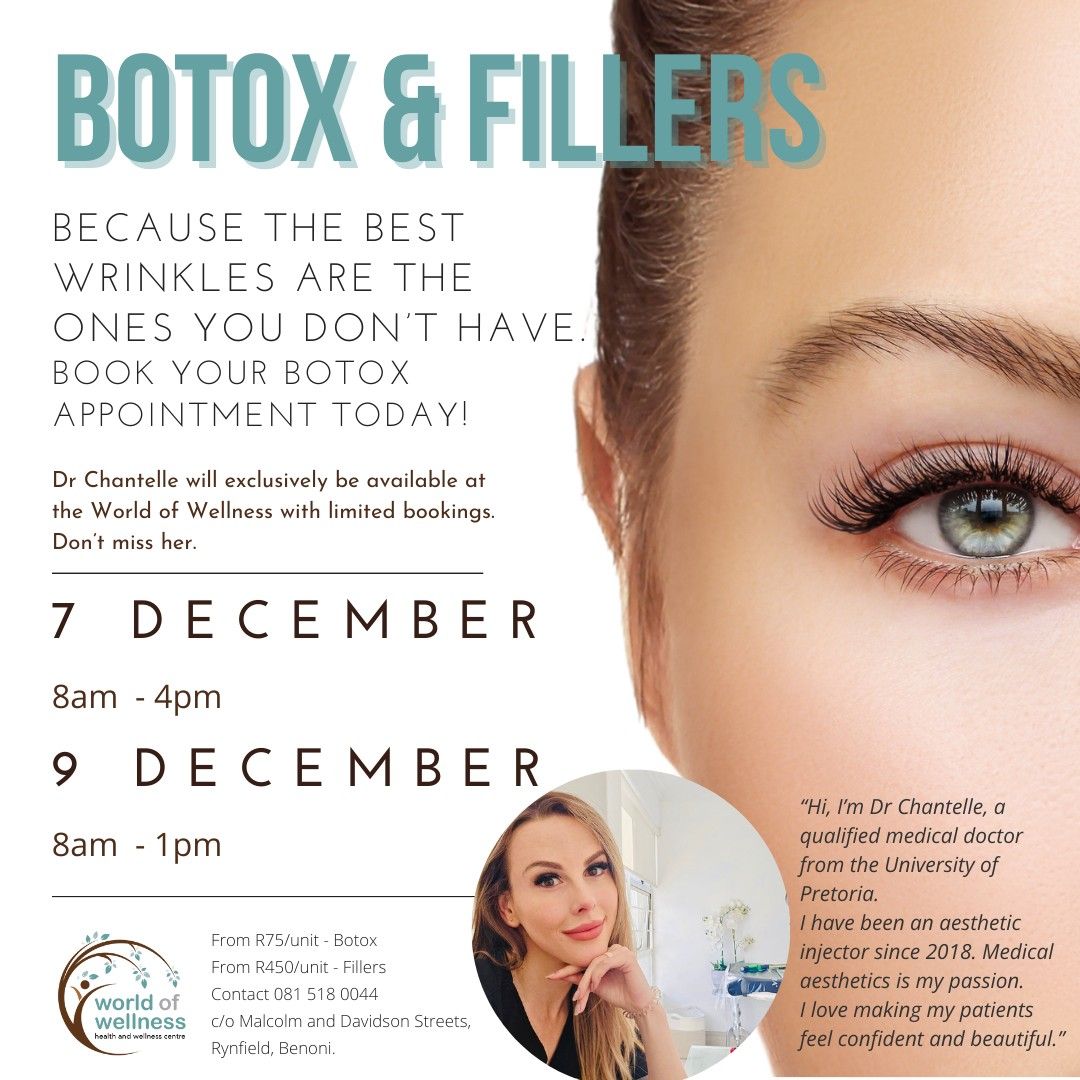 Botox & Fillers Day with Dr Chantelle