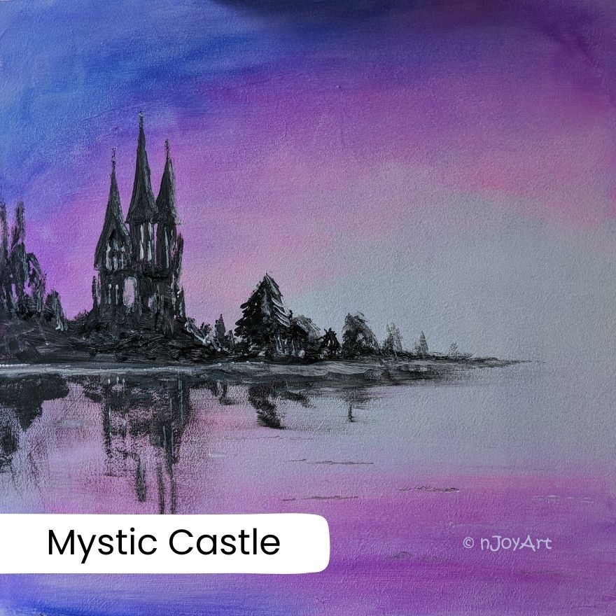 Sip & Paint @ Macready Theatre, Rugby - Mystic Castle