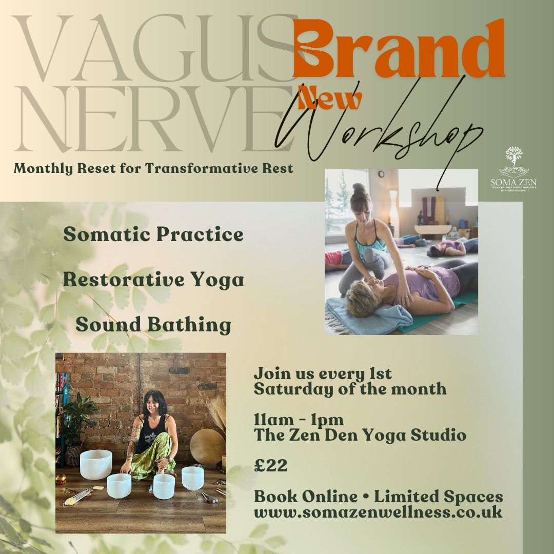 VAGUS NERVE - Brand New Monthly Workshop for Transformative Rest