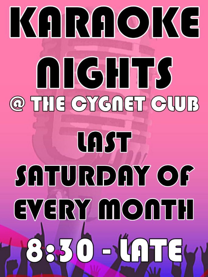 KARAOKE AT THE CYGNET