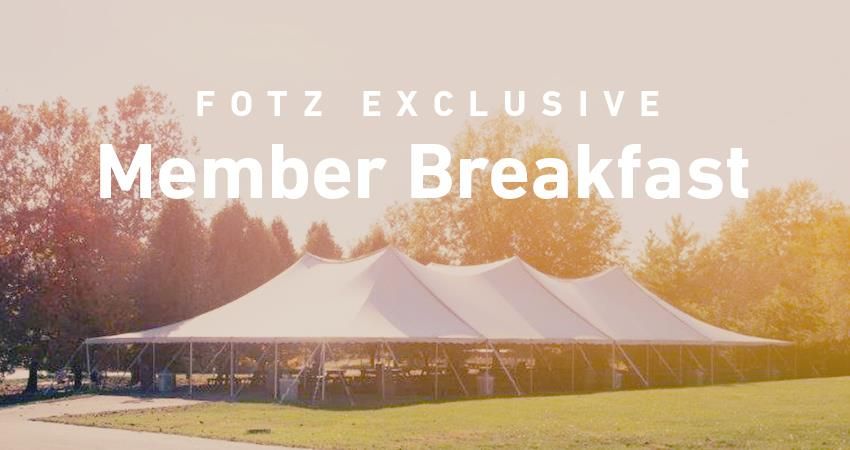 FOTZ Member Breakfast 