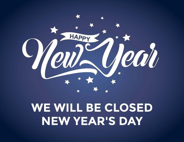 Dojo Closed for New Year Holiday! 