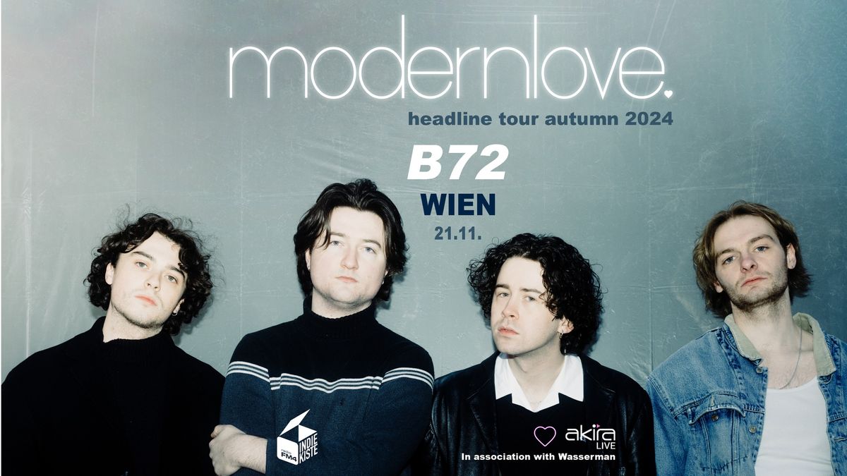 FM4 Indiekiste mit modernlove. | B72 Wien | 21.11.2024