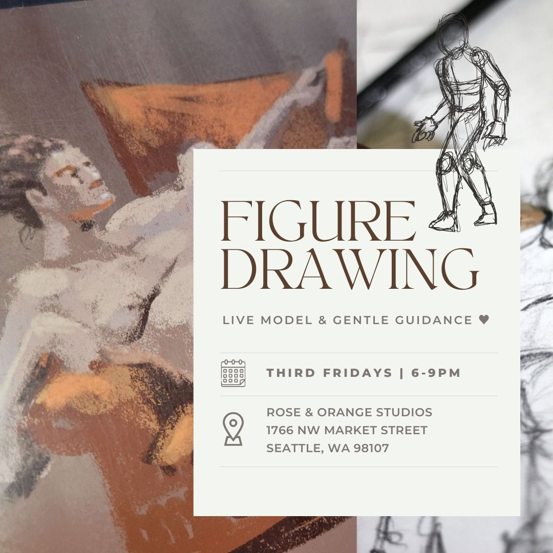 Figure Drawing at Rose & Orange Studios
