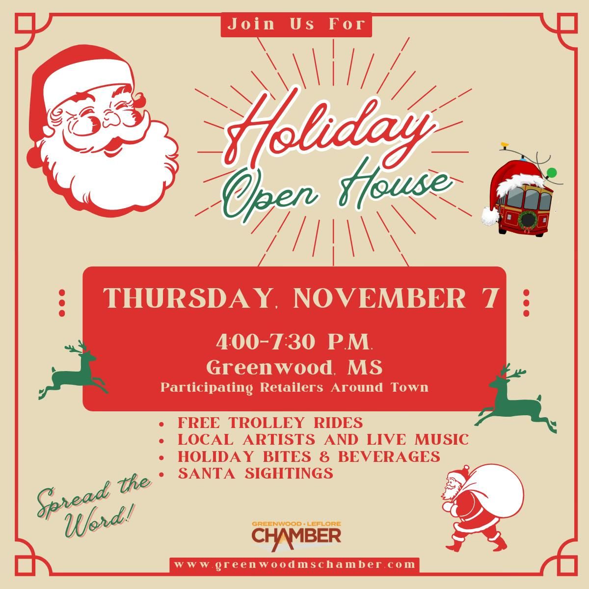 Greenwood Holiday Open House