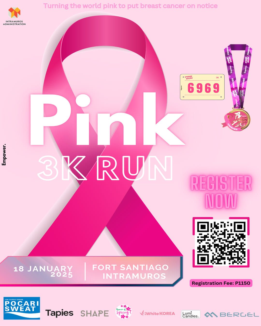 Pink Run Intramuros 