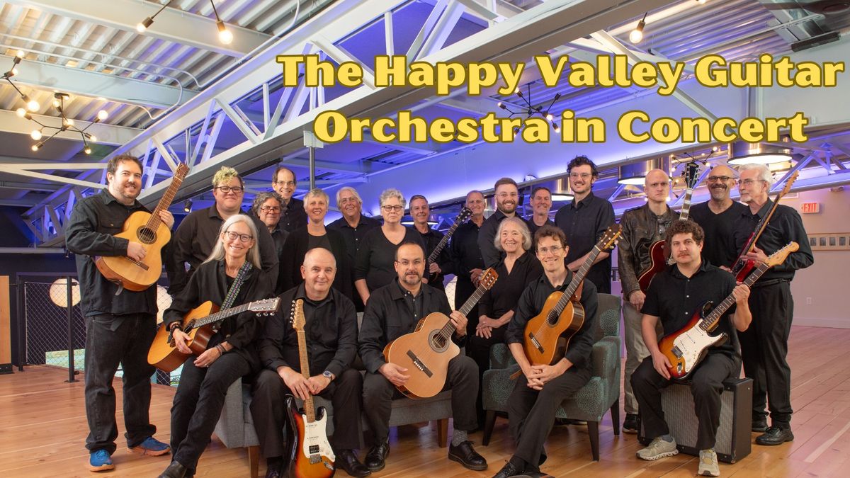 The Happy Valley Guitar Orchestra in Concert