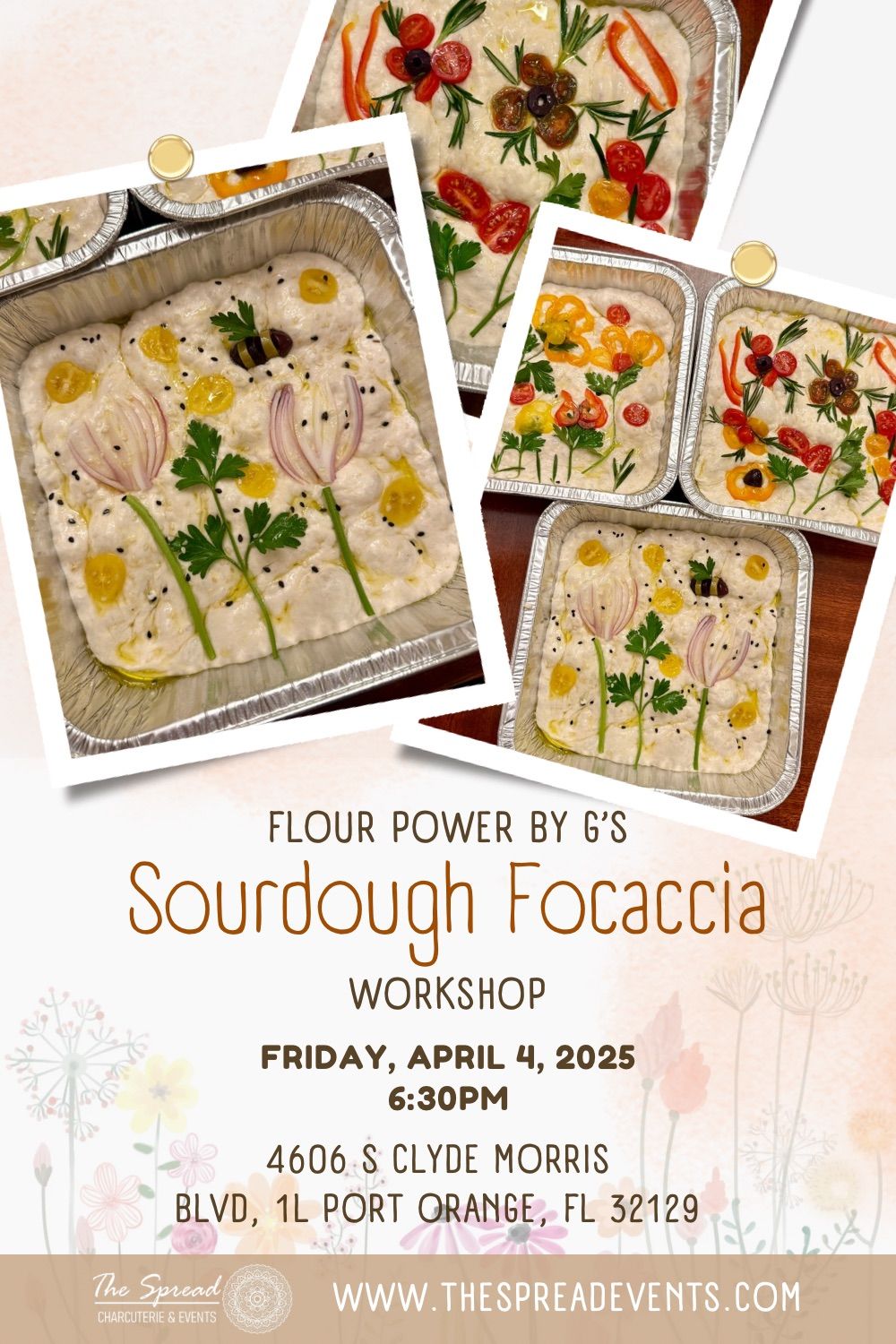 Sourdough Focaccia Workshop with Flour Power by G