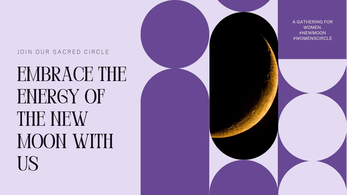 Women's Circle Celebrating the New Moon