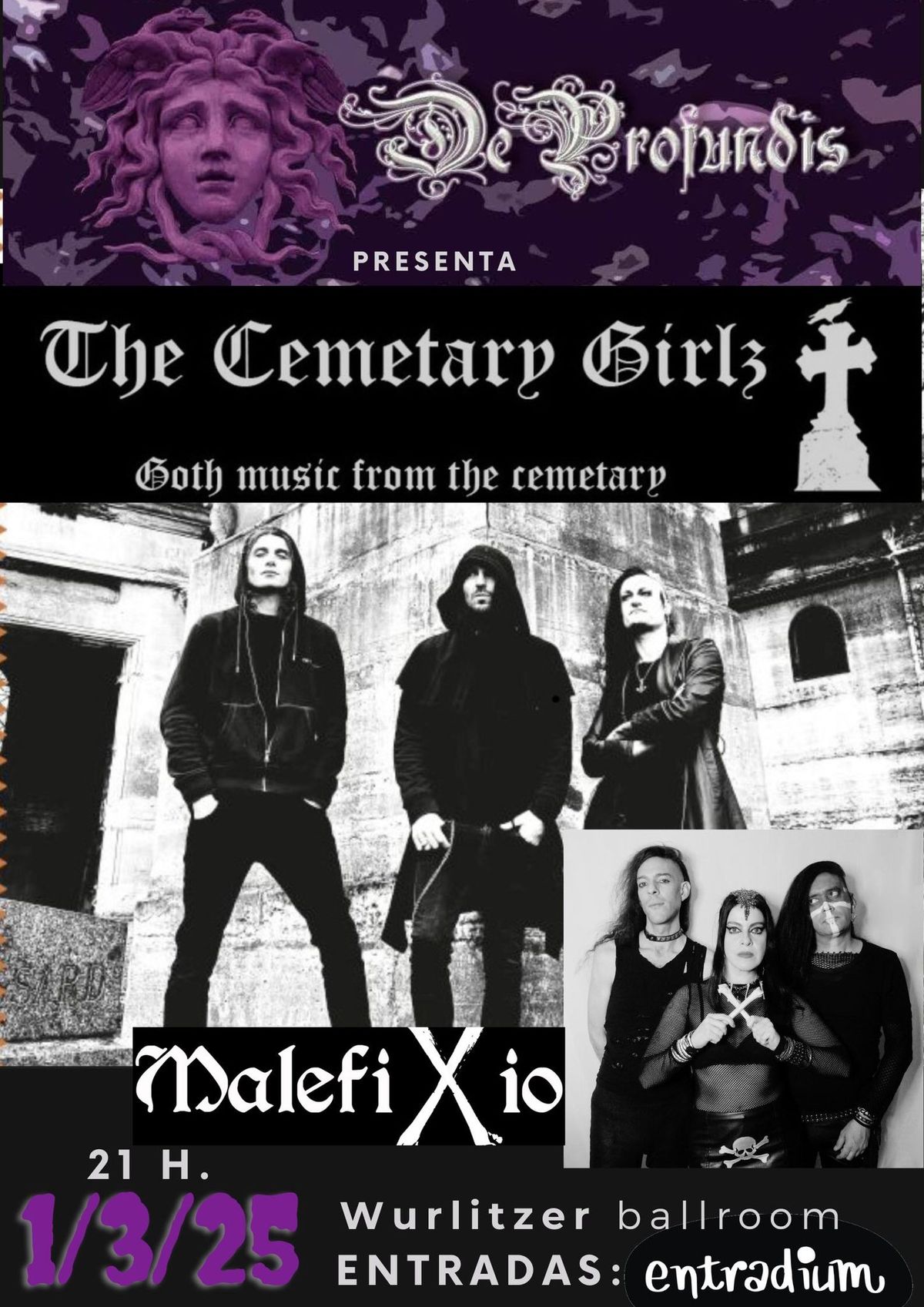 The Cemetary Girlz + Malefixio