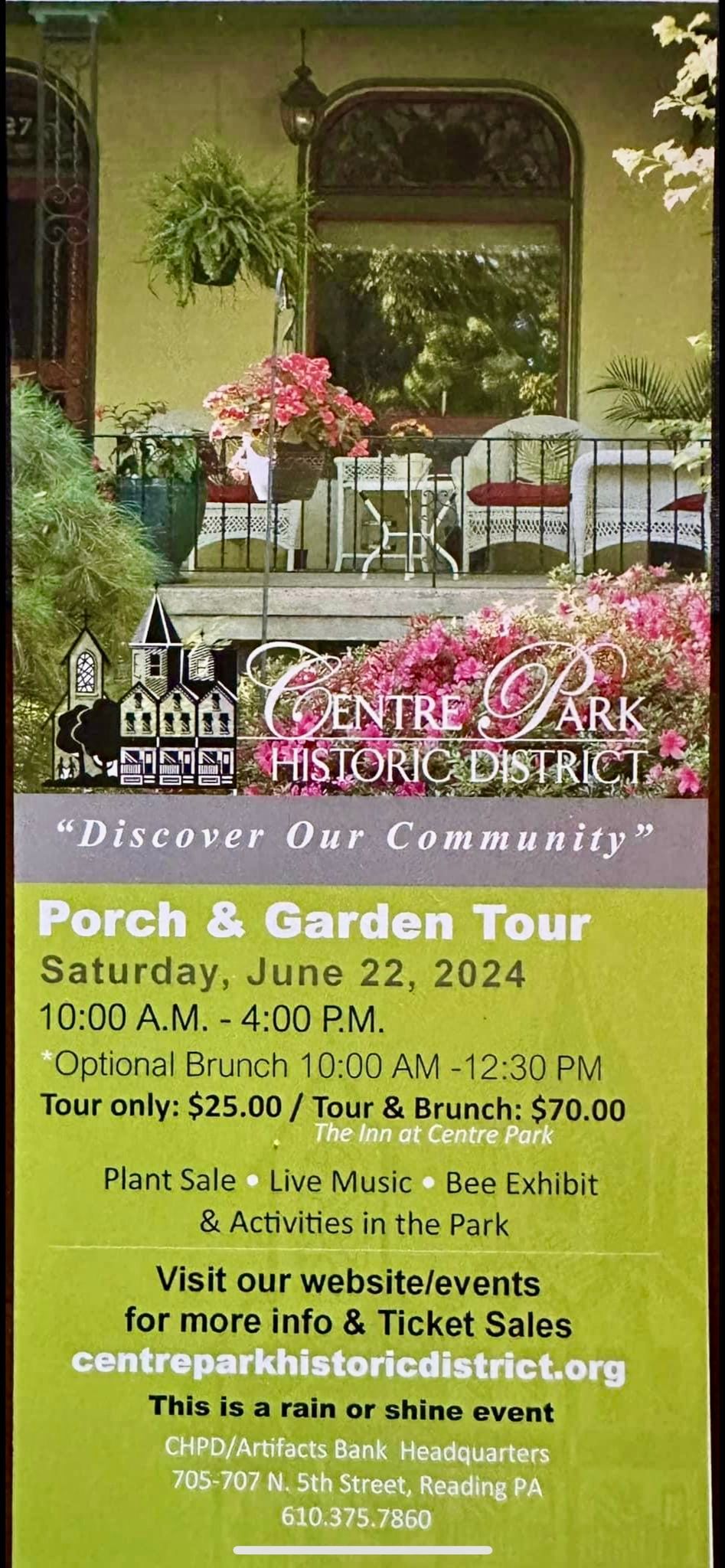 Porch and Garden Tour