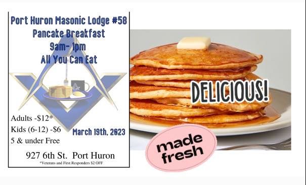 All You Can Eat Pancake Breakfast!