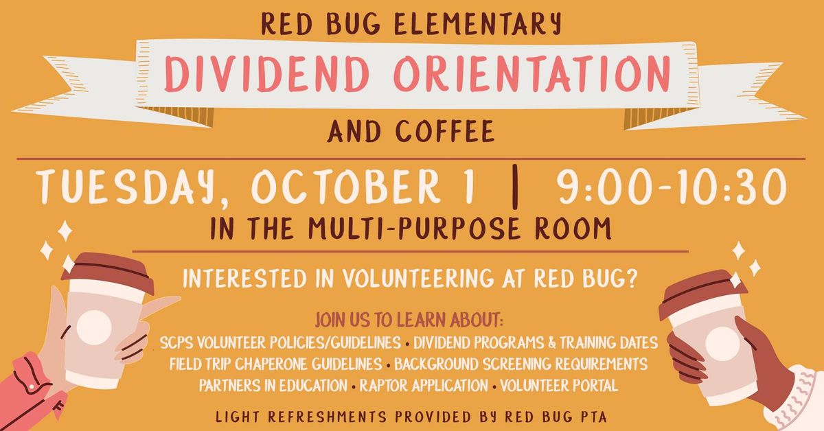 Dividend Orientation Coffee